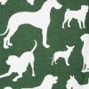 imageDII Everyday Pets Kitchen Collection Chef Apron Large Pockets ampamp AdjustableHunter Green Dog Print