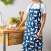 imageDII Everyday Pets Kitchen Collection Chef Apron Large Pockets ampamp AdjustableNavy Cat Print