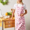 imageDII Everyday Pets Kitchen Collection Chef Apron Large Pockets ampamp AdjustableRose Dog Print