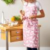 imageDII Everyday Pets Kitchen Collection Chef Apron Large Pockets ampamp AdjustableRose Dog Print