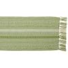imageDII Farmhouse Braided Stripe Table Runner Collection 15x72 15x77 Fringe Included Navy BlueAntique Green