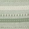 imageDII Farmhouse Braided Stripe Table Runner Collection 15x72 15x77 Fringe Included Navy BlueArtichoke Green