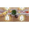 imageDII Farmhouse Braided Stripe Table Runner Collection 15x72 15x77 Fringe Included Navy BlueBarn Red