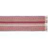 imageDII Farmhouse Braided Stripe Table Runner Collection 15x72 15x77 Fringe Included Navy BlueBarn Red