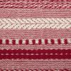 imageDII Farmhouse Braided Stripe Table Runner Collection 15x72 15x77 Fringe Included Navy BlueBarn Red