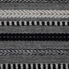 imageDII Farmhouse Braided Stripe Table Runner Collection 15x72 15x77 Fringe Included Navy BlueBlack