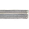 imageDII Farmhouse Braided Stripe Table Runner Collection 15x72 15x77 Fringe Included Navy BlueFrench Blue