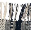 imageDII Farmhouse Braided Stripe Table Runner Collection 15x72 15x77 Fringe Included Navy BlueNavy Blue