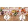 imageDII Farmhouse Braided Stripe Table Runner Collection 15x72 15x77 Fringe Included Navy BlueSpice