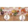 imageDII Farmhouse Braided Stripe Table Runner Collection 15x72 15x77 Fringe Included Navy BlueSpice