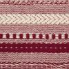 imageDII Farmhouse Braided Stripe Table Runner Collection 15x72 15x77 Fringe Included Navy BlueWine