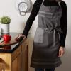 imageDII French Stripe Kitchen Collection Chambray Gray Chef Apron