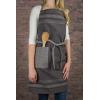 imageDII French Stripe Kitchen Collection Chambray Gray Chef Apron