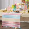 imageDII Happy Birthday Confetti Collection Skirted ApronReversible Table Runner  14x72