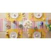imageDII Happy Birthday Confetti Collection Skirted ApronReversible Table Runner  14x72