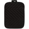 imageDII Heat Resistant Quilted Cotton Pot Holder Set Designed with Space to Personalize Allowing a Customized Design 7x9 Black 3 CountBlack