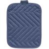 imageDII Heat Resistant Quilted Cotton Pot Holder Set Designed with Space to Personalize Allowing a Customized Design 7x9 Black 3 CountFrench Blue