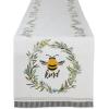 imageDII Honey Bee Collection Kitchen Reversible Table Runner 14x72Reversible Table Runner  14x108