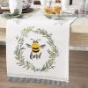 imageDII Honey Bee Collection Kitchen Reversible Table Runner 14x72Reversible Table Runner  14x108