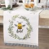 imageDII Honey Bee Collection Kitchen Reversible Table Runner 14x72Reversible Table Runner  14x72