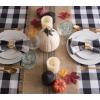 imageDII Jute Burlap Collection Kitchen Tabletop Table Runner 14x72 Double Border Barn RedCenter Stripe Artichoke