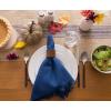 imageDII Jute Burlap Collection Kitchen Tabletop Table Runner 14x72 Double Border Barn RedCenter Stripe Blue