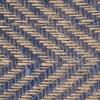 imageDII Jute Burlap Collection Kitchen Tabletop Table Runner 14x72 Double Border Barn RedChevron Blue