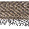 imageDII Jute Burlap Collection Kitchen Tabletop Table Runner 14x72 Double Border Barn RedChevron Gray