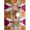 imageDII Jute Burlap Collection Kitchen Tabletop Table Runner 14x72 Double Border Barn RedDouble Border Artichoke
