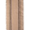 imageDII Jute Burlap Collection Kitchen Tabletop Table Runner 14x72 Double Border Barn RedDouble Border Gray