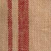 imageDII Jute Burlap Collection Kitchen Tabletop Table Runner 14x72 Double Border Barn RedDouble Stripe Red