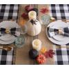 imageDII Jute Burlap Collection Kitchen Tabletop Table Runner 14x72 Double Border Barn RedMiddle Stripe Gray
