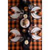 imageDII Jute Burlap Collection Kitchen Tabletop Table Runner 14x72 Double Border Barn RedSolid Black