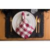 imageDII Jute Burlap Collection Kitchen Tabletop Table Runner 14x72 Double Border Barn RedSolid Black