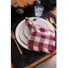 imageDII Jute Burlap Collection Kitchen Tabletop Table Runner 14x72 Double Border Barn RedSolid Black