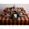 imageDII Jute Burlap Collection Kitchen Tabletop Table Runner 14x72 Double Border Barn RedSolid Black