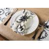imageDII Jute Burlap Collection Kitchen Tabletop Table Runner 14x72 Double Border Barn RedSolid Natural