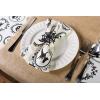 imageDII Jute Burlap Collection Kitchen Tabletop Table Runner 14x72 Double Border Barn RedSolid Natural