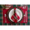 imageDII Jute Burlap Collection Kitchen Tabletop Table Runner 14x72 Double Border Barn RedSolid Red