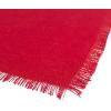 imageDII Jute Burlap Collection Kitchen Tabletop Table Runner 14x72 Double Border Barn RedSolid Red