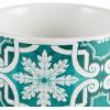 imageDII Kitchen Accessories Collection Ceramic Canister Set 45 Cup3 Cup125 Cup White MarbleTeal Tile