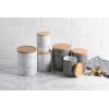 imageDII Kitchen Accessories Collection Ceramic Canister Set 45 Cup3 Cup125 Cup White MarbleWhite Marble