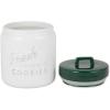 imageDII Kitchen Accessories Collection Ceramics Cookie Jar AquaDark Green