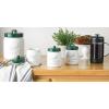 imageDII Kitchen Accessories Collection Ceramics Cookie Jar AquaDark Green