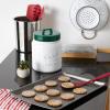 imageDII Kitchen Accessories Collection Ceramics Cookie Jar AquaDark Green