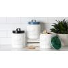 imageDII Kitchen Accessories Collection Ceramics Cookie Jar AquaDark Green