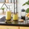 imageDII Kitchen Accessories Collection Textured Matte Ceramic Canister Set Mushroom Vine 3 PieceLemongrass