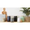 imageDII Kitchen Accessories Collection Textured Matte Ceramic Canister Set Mushroom Vine 3 PieceSeafoam