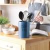 imageDII Kitchen Accessories Retro Collection Ceramics Utensil Holder AvocadoBlue