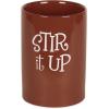 imageDII Kitchen Accessories Retro Collection Ceramics Utensil Holder AvocadoCinnamon